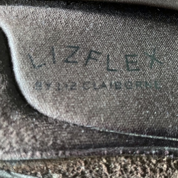 Vintage  Liz Claiborne Lizflex Marina Leather slide clogs in size 8 - Picture 4 of 5